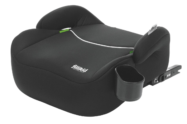 Fillikid Sitzerhöher mit Isofix schwarz